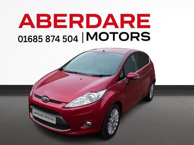 Used Ford Fiesta Titanium 2010 Red Hatchback