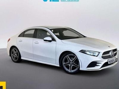 Used Mercedes A180 AMG line 116 HP (85 kW) 2019 White Sedan