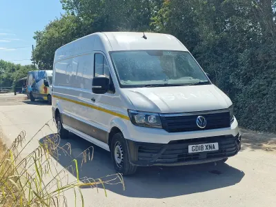 Used VW Crafter Startline 140 HP (102 kW) 2018 White Van