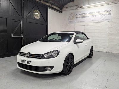 Used VW Golf Cabriolet GT 140 HP (102 kW) 2012 White Cabriolet