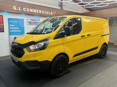 Used Ford Transit Custom S 130 HP (95 kW) 2022 Yellow Van