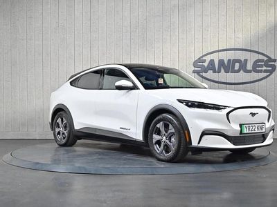 White Used 2021 Ford Mustang Extended Range Hatchback | £20,499 (A bit pricey)