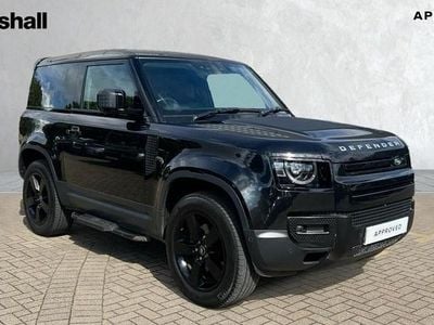 Metallic santorini black Used 2022 Land Rover Defender HSE SUV | £48,590 (Super price)