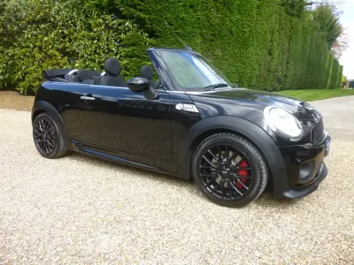 Usado Mini John Cooper Works Cabriolet 2011 Negro Descapotable