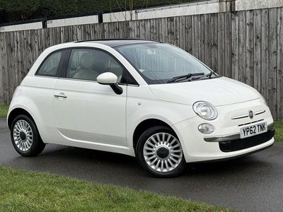 Used Fiat 500 Lounge 2012 White Hatchback