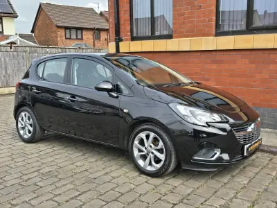 Used Vauxhall Corsa SRi 90 HP (66 kW) 2018 Black Hatchback