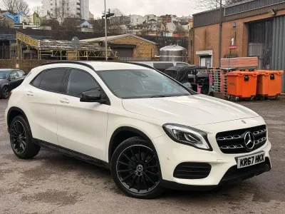 Used Mercedes GLA220 AMG Line Premium 177 HP (130 kW) 2017 White SUV