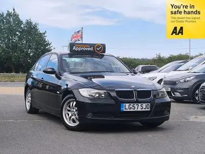 Used BMW 318 127 HP (93 kW) 2007 Black Sedan