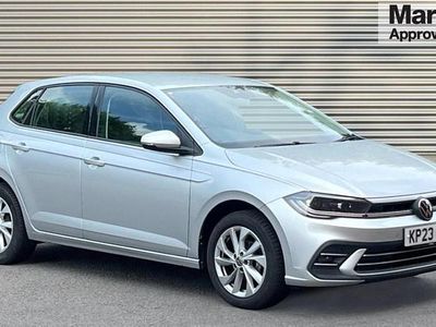 Silver Used 2023 VW Polo Style Hatchback | £14,499 (Fair price)