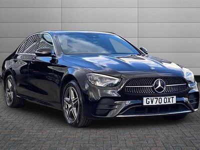 Used Mercedes E300 AMG line 306 HP (225 kW) 2020 Obsidian black Sedan