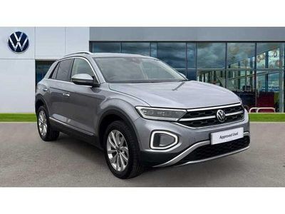 Pyrite silver metallic Used 2024 VW T-Roc Style SUV | £21,149 (Fair price)