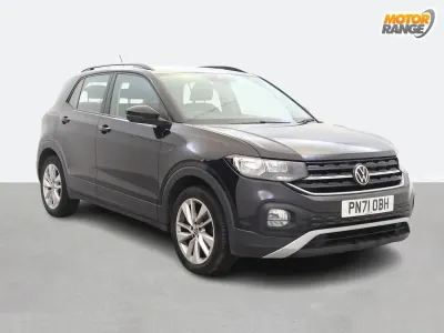 Usado VW T-Cross SE 95 CV (69 kW) 2022 Negro SUV