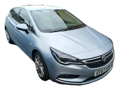 Used Vauxhall Astra SRi 150 HP (110 kW) 2018 Silver Hatchback