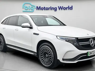 Used Mercedes EQC400 AMG Line Premium 300 kW (408 HP) 2023 White SUV
