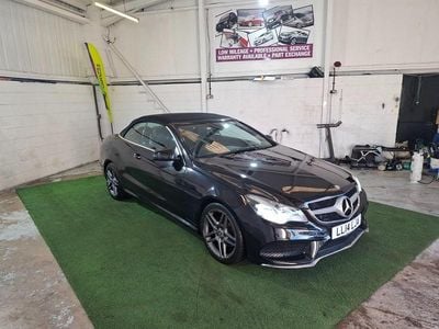 Used Mercedes E250 AMG 2014 Black Cabriolet
