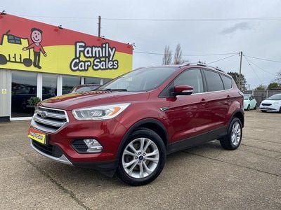 Used Ford Kuga Titanium 2017 Red SUV
