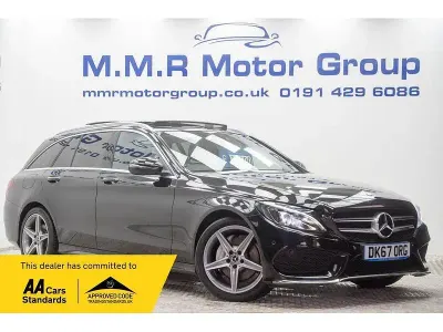 Used Mercedes C220 AMG Line Premium 2017 Black Estate