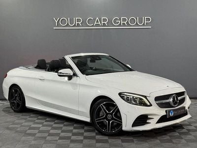 Used Mercedes C300 AMG Line Premium 245 HP (180 kW) 2019 White Cabriolet