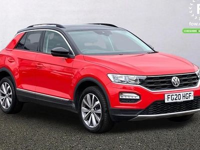 Used VW T-Roc Design 116 HP (85 kW) 2020 Red SUV