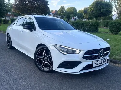 Used Mercedes CLA200 AMG Line Premium 2023 White Coupe