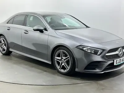Used Mercedes A200 AMG line 150 HP (110 kW) 2020 Grey Sedan