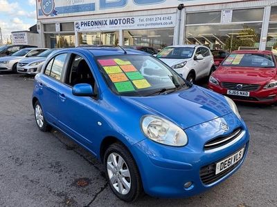 Blue Used 2011 Nissan Micra Acenta Hatchback | £3,495 (Fair price)