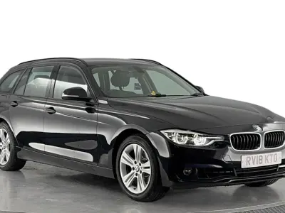 Used BMW 318 Sport Line 2018 Black Estate