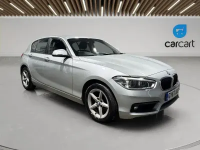 Used BMW 116 Sport Line 116 HP (85 kW) 2017 Silver Hatchback