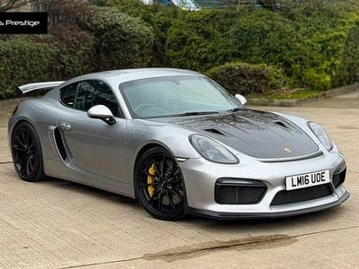 Used Porsche Cayman GT4 385 HP (283 kW) 2016 Silver Coupe