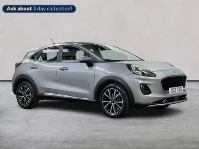 Begagnad Ford Puma Titanium 125 HK (91 kW) 2022 Silver SUV