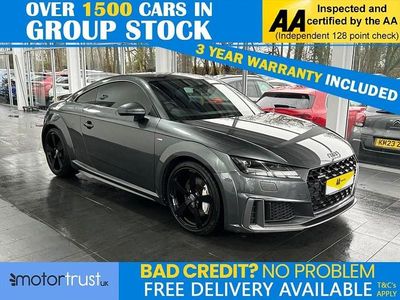 Used Audi TT Black Edition 245 HP (180 kW) 2019 Grey Coupe