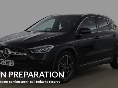 Käytetty Mercedes GLA200 Executive 163 HP (119 kW) 2020 Musta Katumaasturi