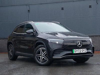 Black Used 2022 Mercedes EQA350 AMG line SUV | £22,498 (Fair price)