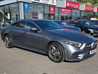 Used Mercedes CLS350 AMG line 286 HP (210 kW) 2019 Grey Coupe