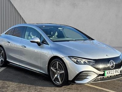 Silver Used 2022 Mercedes EQE350 AMG Line Premium Sedan | £31,195 (A bit pricey)