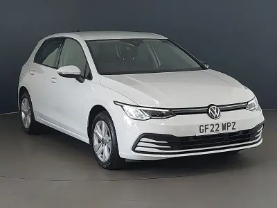 Used VW Golf VIII Life 110 HP (80 kW) 2022 White Hatchback