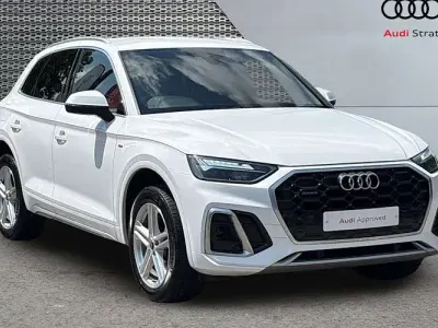Used Audi Q5 S-Line 204 HP (150 kW) 2024 White SUV