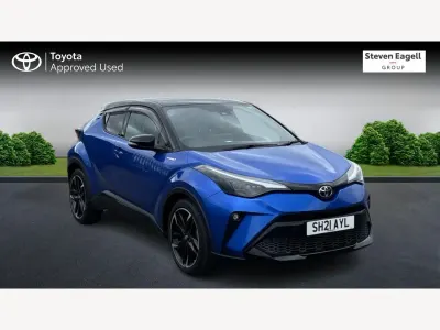 Second-hand Toyota C-HR Sport 122 CP (89 kW) 2021 Albastru SUV