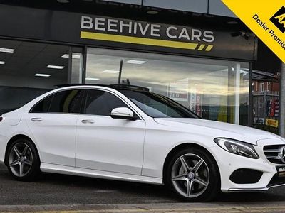 White Used 2014 Mercedes C250 AMG line Sedan | £11,450 (A bit pricey)
