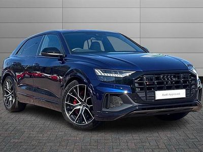 Used Audi SQ8 Comfort 507 HP (372 kW) 2022 Navarra blue SUV