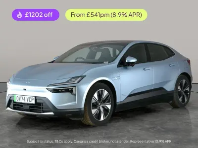 Begagnad Polestar 4 Plus 200 kW (272 HK) 2024 Blå SUV