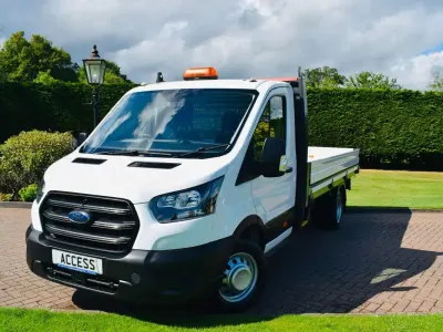 Used Ford Transit Premium 130 HP (95 kW) 2023 White Cabriolet
