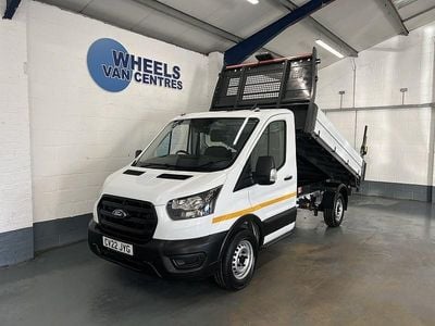 Used Ford Transit S 130 HP (95 kW) 2022 White Cabriolet