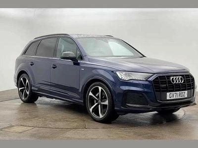 Used Audi Q7 Black Edition 281 HP (206 kW) 2022 Blue SUV