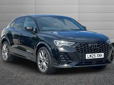 Used Audi Q3 Sportback Black Edition 148 HP (108 kW) 2025 Mythos black SUV