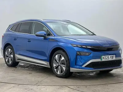 New Skoda Enyaq iV 150 kW (204 HP) 2025 Race blue metallic SUV