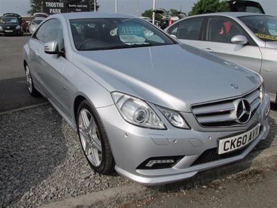 used Mercedes E200 E Class 1.8CGI BLUEEFFICIENCY SPORT 2d AUTO 184 BHP