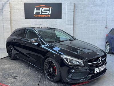 Black Used 2016 Mercedes CLA200 AMG line Estate | £11,385 (A bit pricey)