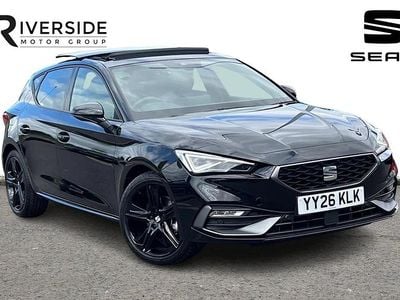 Ny Seat Leon Black Edition 147 HK (108 kW) 2026 Svart Halvkombi