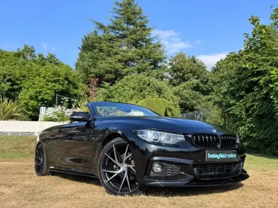 Used BMW 420 M Sport 184 HP (135 kW) 2020 Black Cabriolet